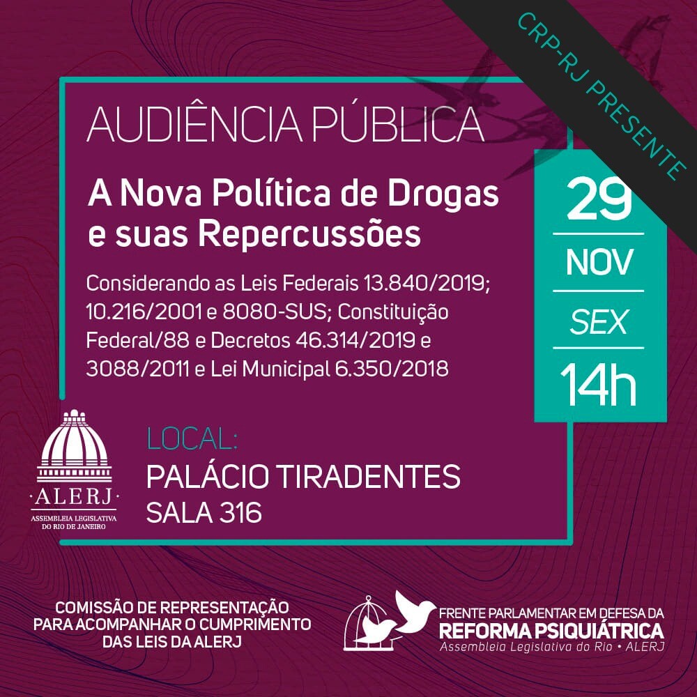 crp-rj-estara-presente-em-audiencia-publica-na-alerj-sobre-nova-politica-de-drogas